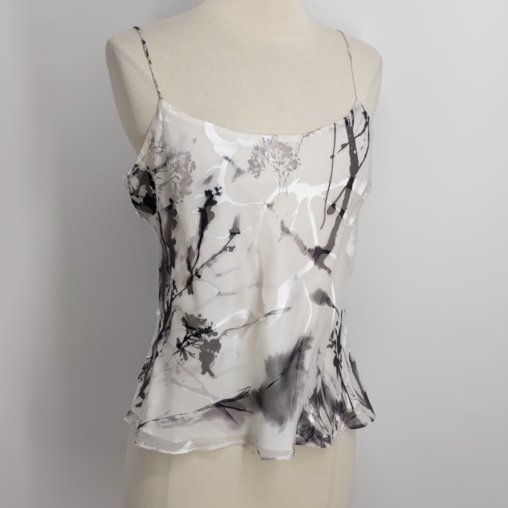 Peter Martin lined, silk blend camisole-sz 12